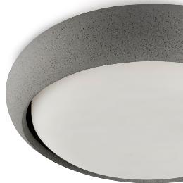 Plafon exterior ANGA 295 gris oscuro Faro
