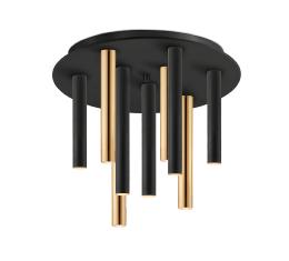 PLAFON VARAS ORO/NEGRO 9L - SCHULLER