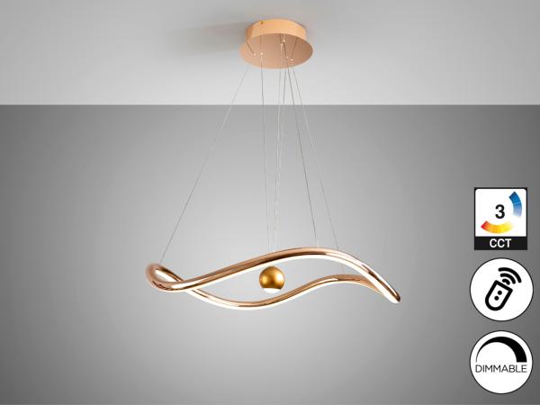 ROMINA- LAMPARA DORADO BRILLO - SCHULLER