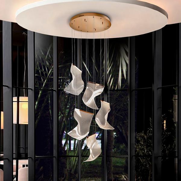 VELOS LAMPARA 5L ORO ROSA - SCHULLER