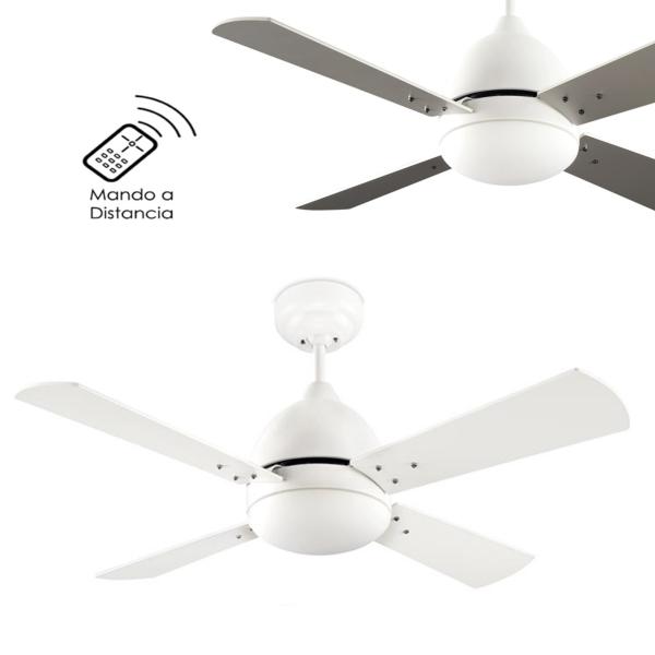 Ventilador de techo 106 cm. BORNEO Blanco. Forlight