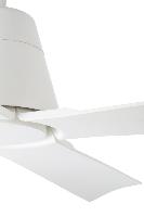 Ventilador Typhoon FARO blanco - IP44. 130cm. Ø