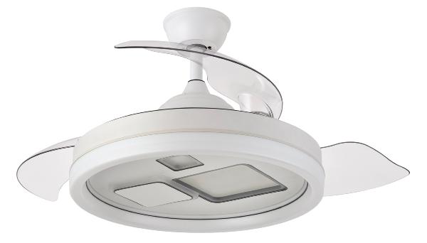 Ventilador JANDULA Blanco Fabrilamp - Motor DC Ø107cm