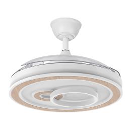 Ventilador Sultan Fabrilamp Blanco - Motor DC Ø107cm