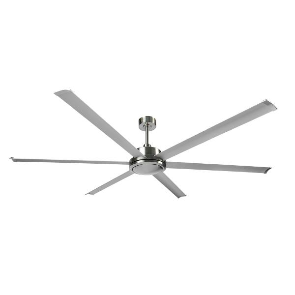 Ventilador Sanson Niquel Ø214cm Fabrilamp - Motor DC 