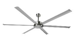 Ventilador Sanson Niquel Ø214cm Fabrilamp - Motor DC 