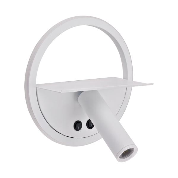 Aplique led PALMER blanco led 8w 470lm 3000k - ALEMAR