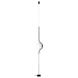 Colgante/pie de salón LE VITA negra LED Faro