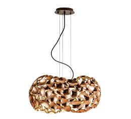 Colgante Narisa Schuller Ø46cm. Rosa/blanco/cromo