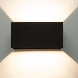 Aplique exterior DAVOS Doble Gris oscuro Mantra - Luz LED 