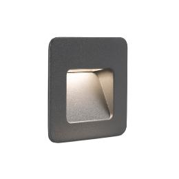 Empotrable pared NASE SQ LEd gris oscuro Faro