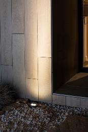 Empotrable suelo orientable TRAS 2L negra Faro