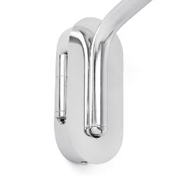 Aplique ETERNA con lector derecho cromo/blanca Faro