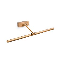 Iluminacuadros MAGRITTE 600 oro viejo LED Faro