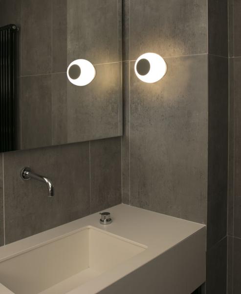 Aplique Moy Faro - Lampara de pared LED Faro Moy Bronce