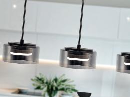 OLAIA LAMPARA 3L NEGRO-SMOKY - ILUMINACION i3 By SCHULLER