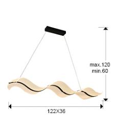 OLAS- LAMPARA NEGRA - SCHULLER