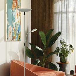 Pie de salon KOS verde led 18w+5w 1900+470 3000-6500k - ALEMAR