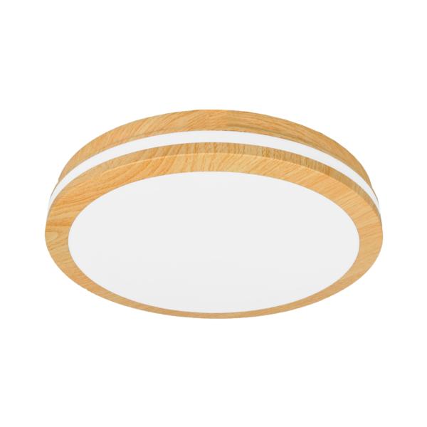 Plafon led ORISTAN madera 30cm led 40w - ip54 - ALEMAR
