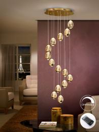 ROCIO-LAMPARA ORO 14L D50 DIM - SCHULLER