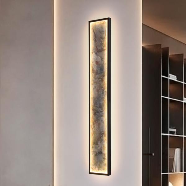 STONE APLIQUE/PLAFON LED CCT -NEGRO L100 - SCHULLER