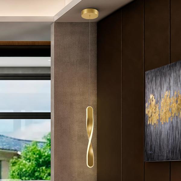 TWIST LAMPARA 1L ORO - SCHULLER