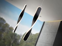 TWIST LAMPARA 1L NEGRO - SCHULLER