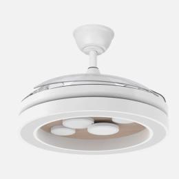 Ventilador Cupido Fabrilamp Blanco - Motor DC Ø107cm