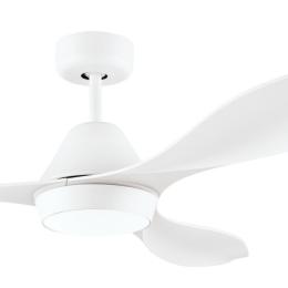 Ventilador Antibes Blanco Eglo - Motor DC luz LED 132cm. Ø