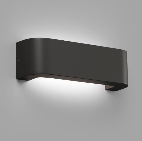 Aplique Bracket Faro gris. Iluminación exterior LED.