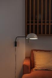 Aplique DOMINICA XL Negro beige Faro Barcelona