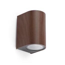 Aplique exterior ESTELA marron 1 luz Faro Barcelona