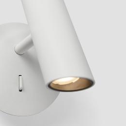 Aplique LEO Proyector con interruptor blanco LED Faro