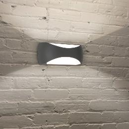 Aplique exterior Mantra BUTAN Gris Oscuro - Luz LED