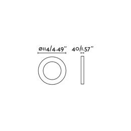 Empotrable ARGON R negro Faro Barcelona 