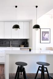 Colgante MARISOL negro LED Faro Barcelona