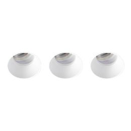 Empotrable Trimless FLIC 3 luces orientable blanco Faro 