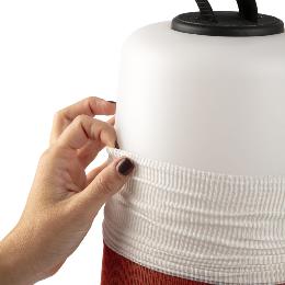 Sobremesa portatil MUNA blanco/naranja Faro 