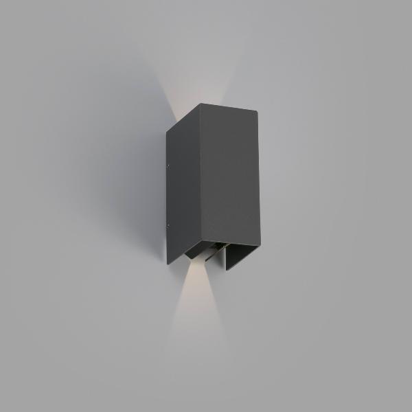 Aplique Blind Gris Oscuro Faro - Iluminacion de Exterior LED.