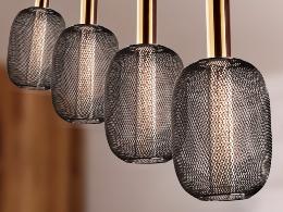 MICRON-LAMPARA 4L ORO/NEGRO - SCHULLER