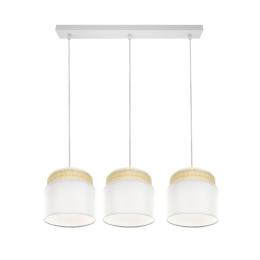 Lampara Lineal 3 luces Kandy Fabrilamp - Varias tonalidades