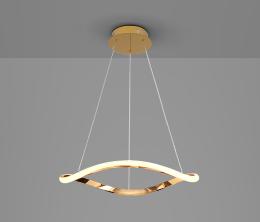 NAOS LAMPARA ORO ROSA 1 ARO D60 - ILUMINACION i3 By SCHULLER