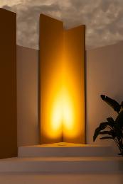 Empotrable suelo SALT LED asimetrico inox Faro 