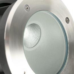 Empotrable suelo SALT LED asimetrico inox Faro 