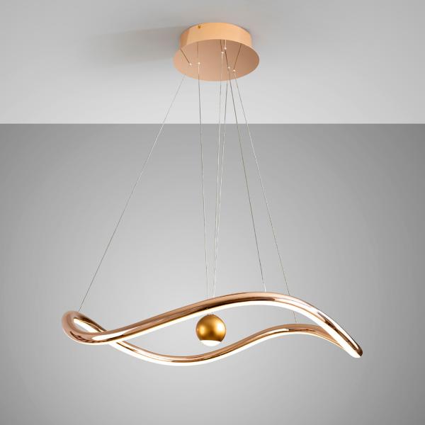 ROMINA- LAMPARA DORADO BRILLO - SCHULLER