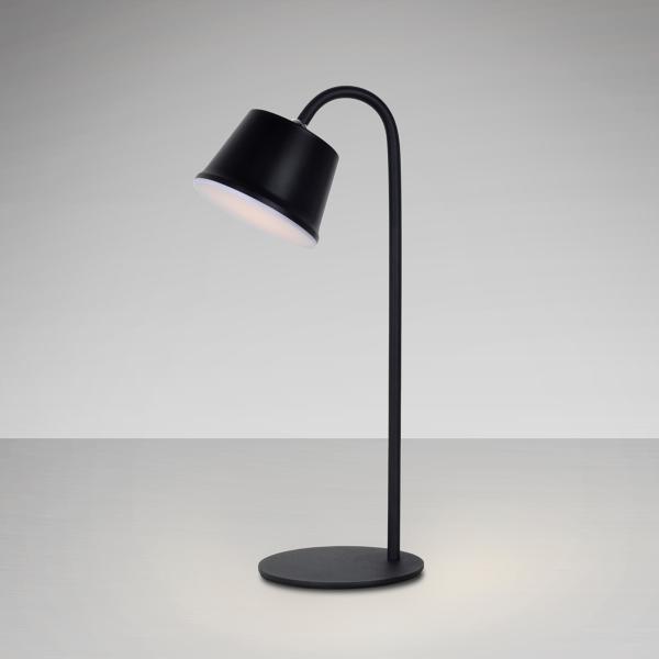 CUCO-SOBREMESA LED NEGRO - SCHULLER