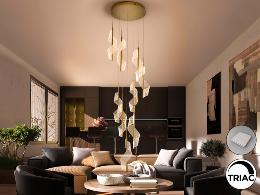 VELAS LAMPARA 9L ORO DIMABLE - SCHULLER