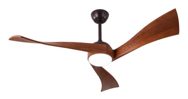 Ventilador JANUBI Marron Fabrilamp - Motor DC Ø132cm