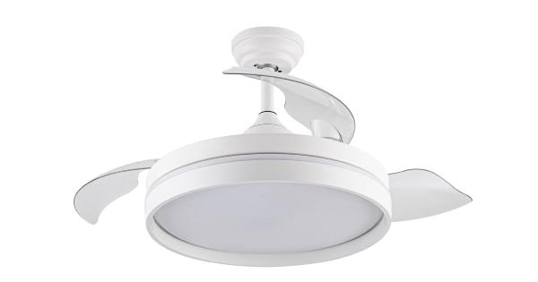 Ventilador Nalon Blanco Fabrilamp - Motor DC Ø109cm