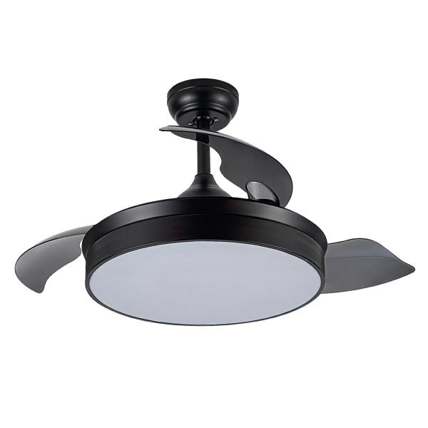 Ventilador Cala Negro Fabrilamp - Motor DC Ø109cm